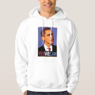 Barack Obama "Yes We Can" Hooded Sweatshirt