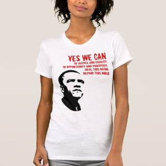 Barack Obama:YES WE CAN T-Shirt