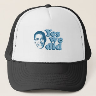 Barack Obama / Yes We Did Trucker Hat