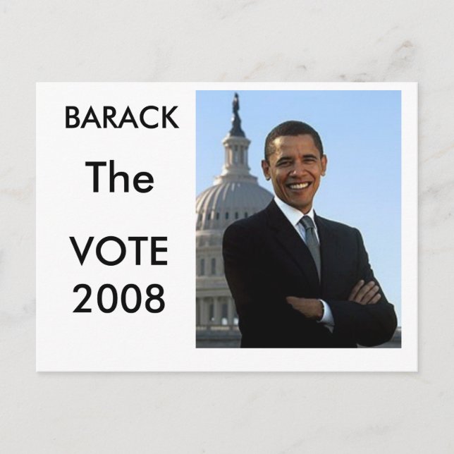 Barack The Vote Postcard (Front)