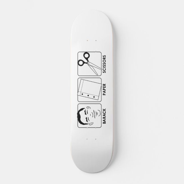 barackpaperscissors skateboard (Front)