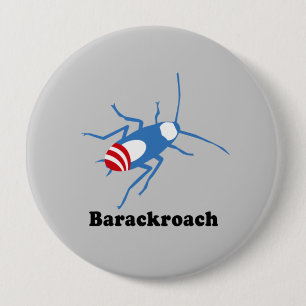 BARACKROACH 10 CM ROUND BADGE