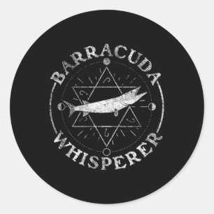 Baracuda Whisperer - Barracuda  Classic Round Sticker
