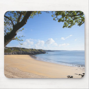 Barafundle Bay Pembroke Pembrokeshire Coast Mouse Pad