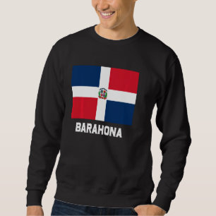Barahona Dominican Republic Flag Emblem Escudo Cre Sweatshirt