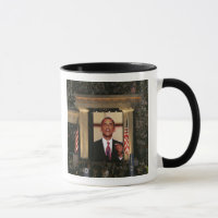 Barak Obama speaks at the last night of the