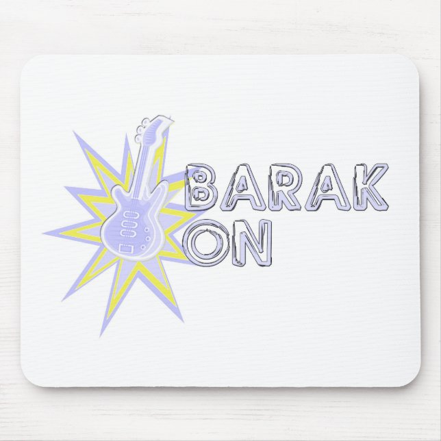 BARAK ON MOUSE PAD (Front)