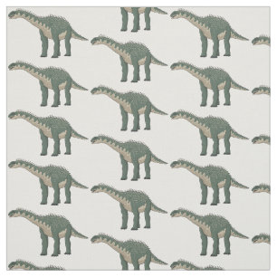 Barapasaurus cartoon illustration fabric