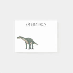 Barapasaurus cartoon illustration post-it notes