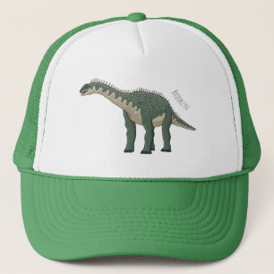 Barapasaurus cartoon illustration trucker hat