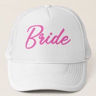 BARB Pink Malibu Doll Themed Bride Bachelorette Trucker Hat