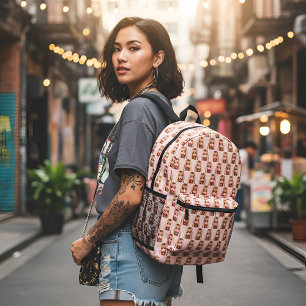 Barb Printed Backpack