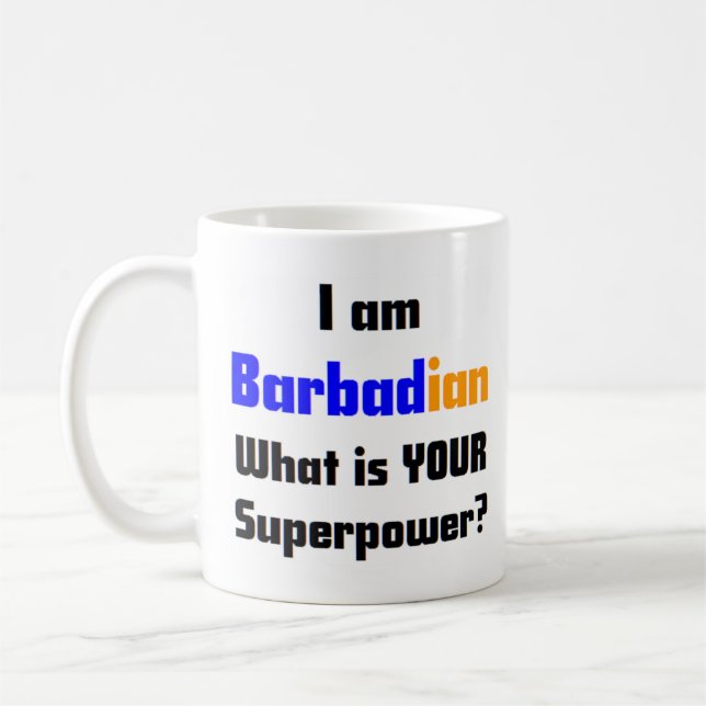 barbadian coffee mug (Left)