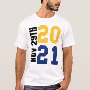 Barbadian Country Flag Barbados Blue Yellow Island T-Shirt