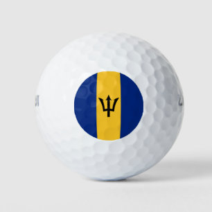 Barbadian Flag (Barbados) (Bajan) Golf Balls