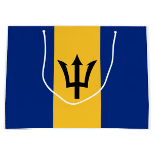 Barbadian Flag (Barbados) (Bajan) Large Gift Bag