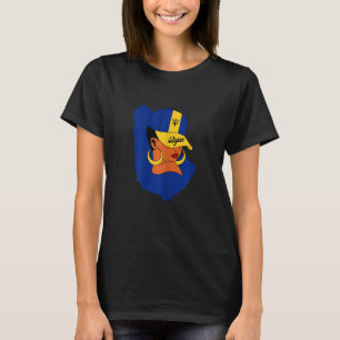 Barbadian Women Bajan Girls Rock Bajan Roots Barba T-Shirt