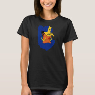 Barbadian Women Bajan Girls Rock Bajan Roots Barba T-Shirt