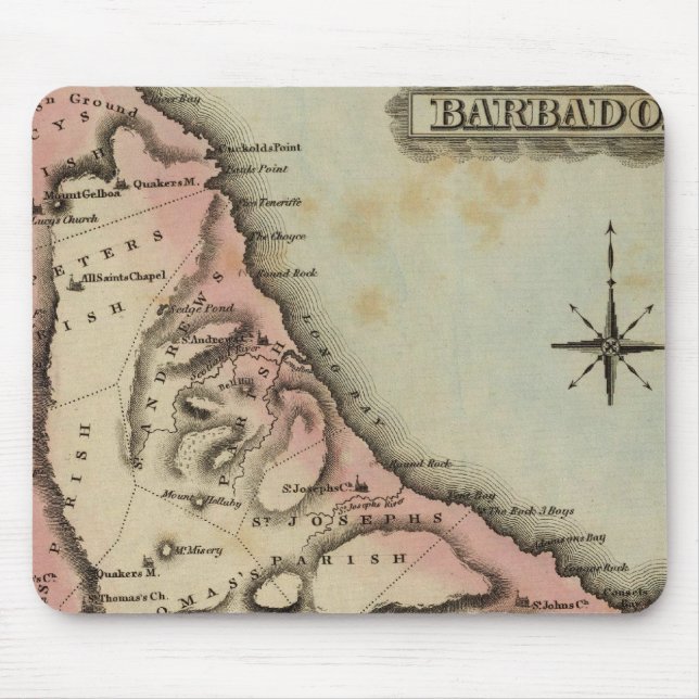Barbadoes 2 mouse pad (Front)