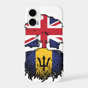 Barbados Barbadian British UK Tree Roots Flag