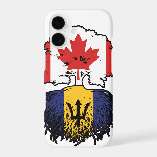 Barbados Barbadian Canadian Canada Tree Roots Flag