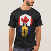 Barbados Barbadian Canadian Canada Tree Roots Flag