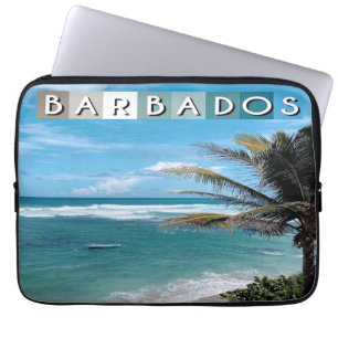 Barbados Beach Laptop Sleeve