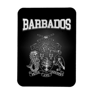 Barbados Coat of Arms Magnet
