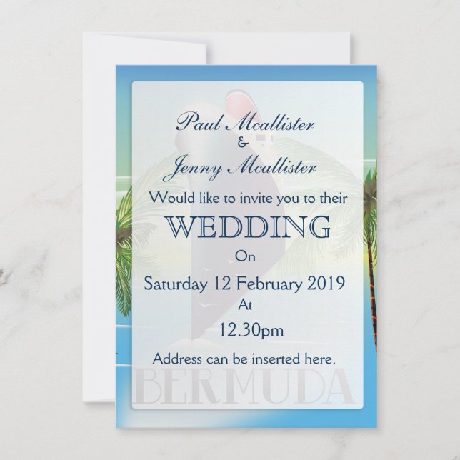 Barbados Cruise Invitation (Front)