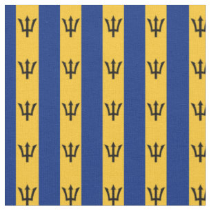 Barbados Flag & Barbados Trendy Fabric /fashion