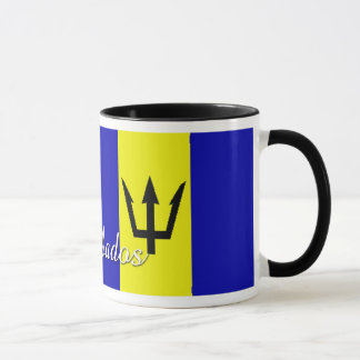 Barbados Flag Coffee Mug