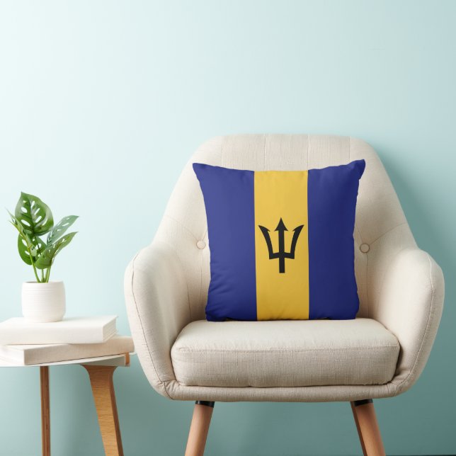 Barbados flag cushion (Chair)