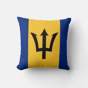 Barbados Flag Cushion
