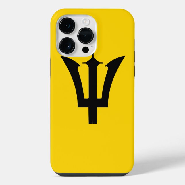 Barbados Flag  iPhone Case (Back)