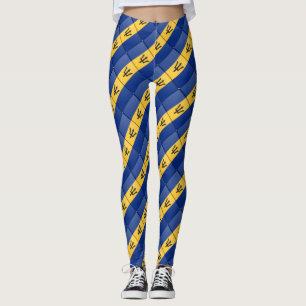 Barbados Flag   Leggings