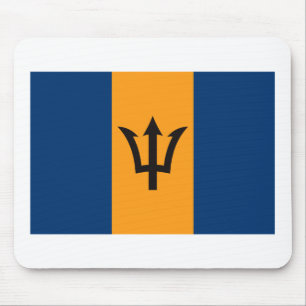 Barbados Flag Mousepad