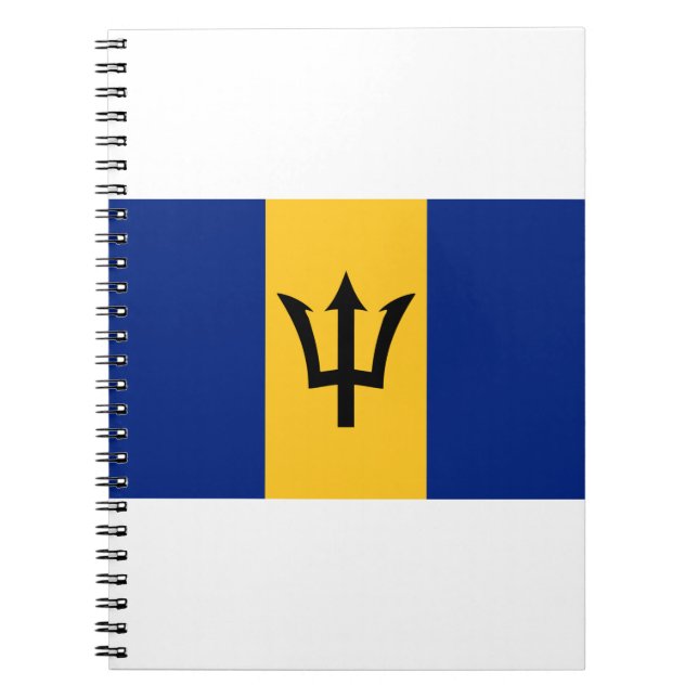 Barbados Flag Notebook (Front)