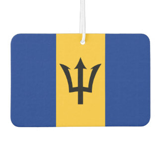 Barbados Flag Personalised Car Air Freshener