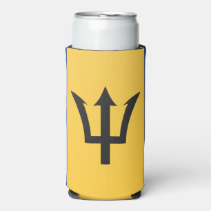 Barbados Flag Seltzer Can Cooler
