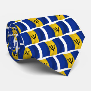 Barbados Flag Tie