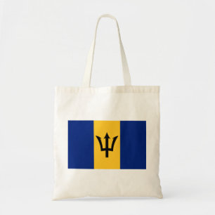 Barbados Flag Tote Bag