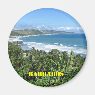 Barbados fridge magnet