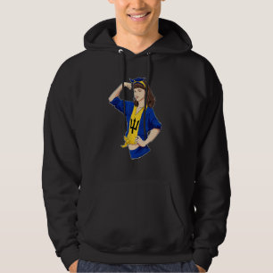 Barbados Girl Unbreakable I Barbados Heritage Barb Hoodie