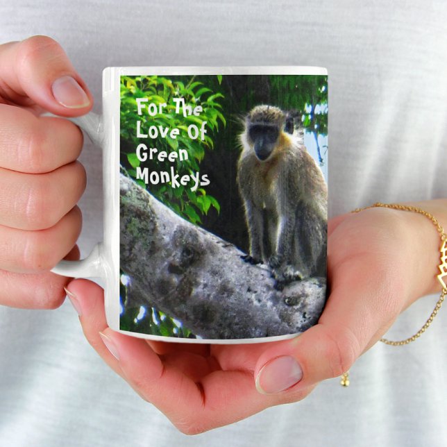 Barbados Green Monkeys Mug (Creator Uploaded)
