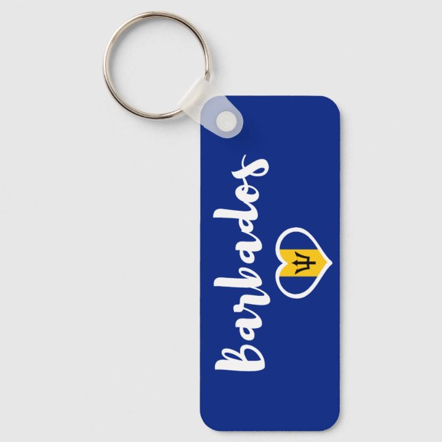 Barbados                                           key ring (Front)