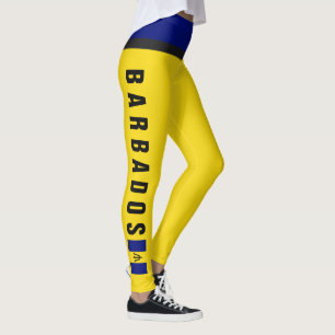Barbados Leggings Mini Flag