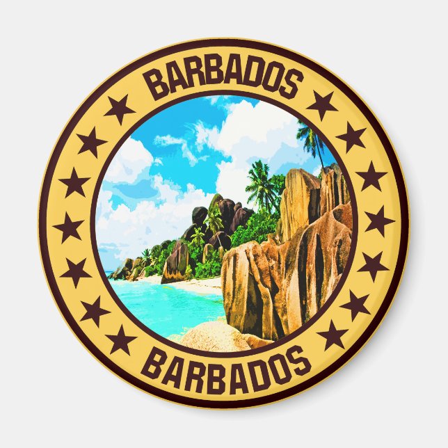 Barbados                                           magnet (Front)