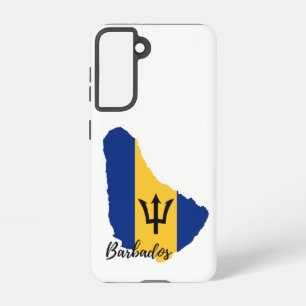 Barbados Map Samsung Galaxy Case