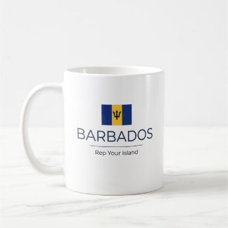Barbados Minimalist | Everyday Pride Coffee Mug