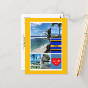 Barbados Ocean Views Postcard